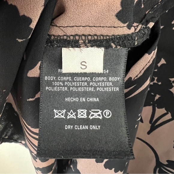 Anthropologie Paper Crown Floral Blouse - Picture 5 of 6